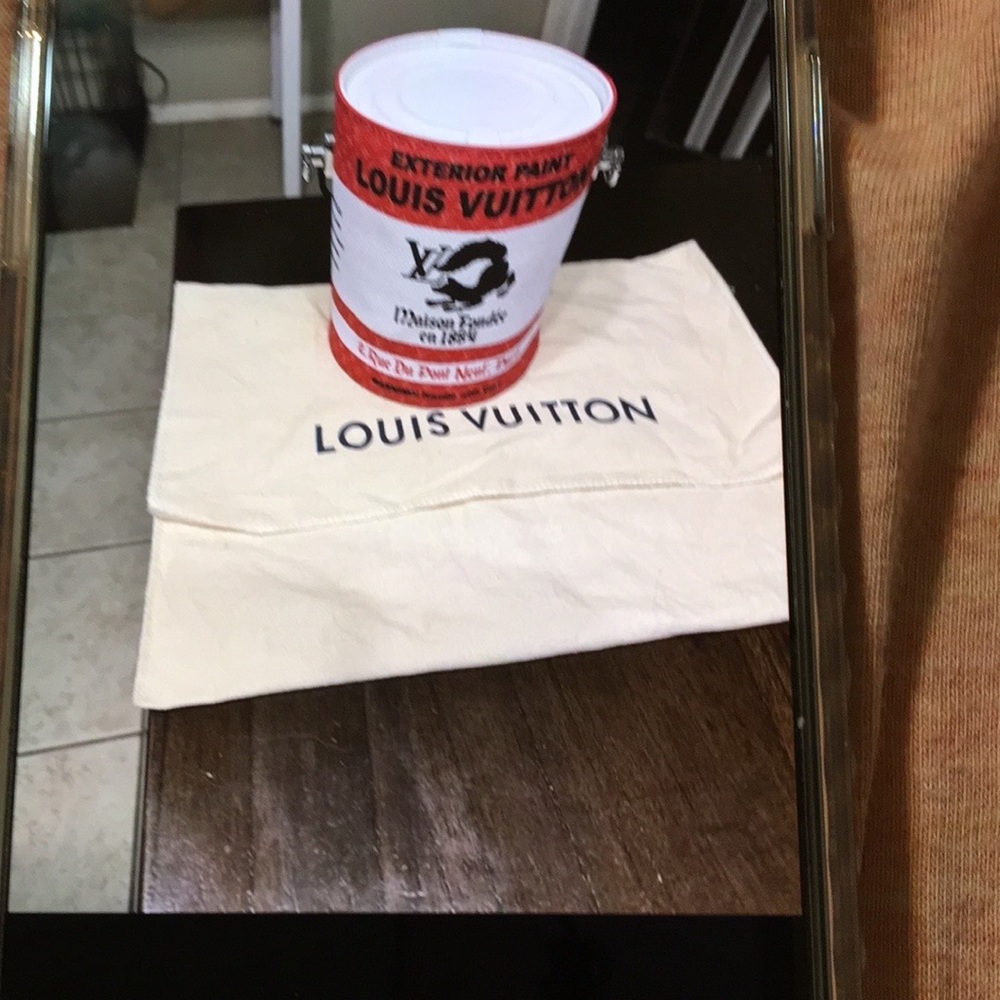 Louis Vuitton paint can bag limited edition, discontinued